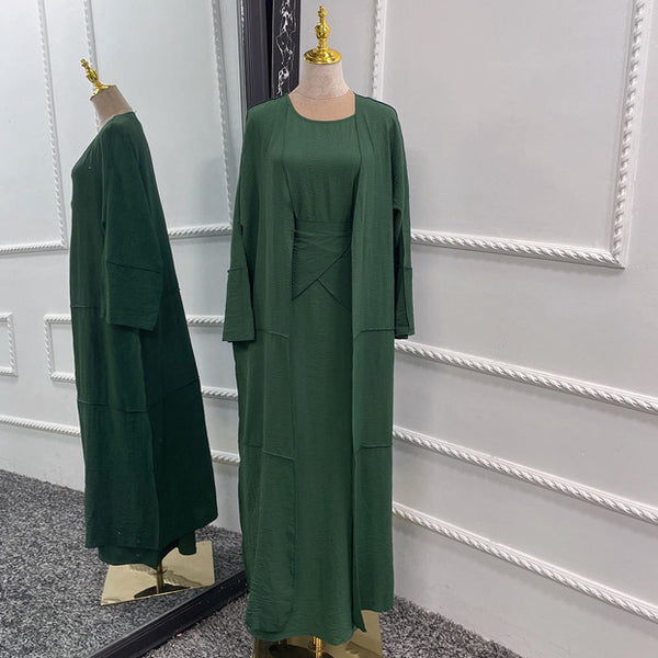 3-Piece Abaya