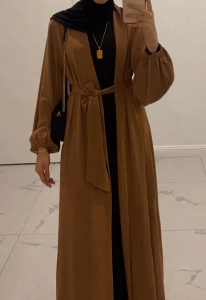 Nude Outer Abaya