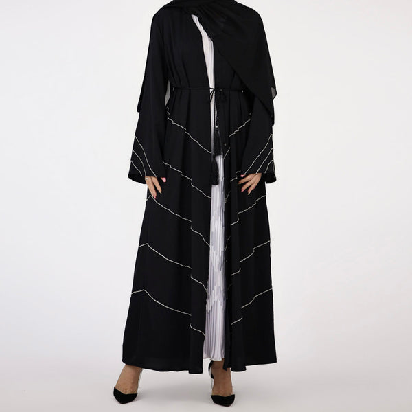 Sparkly Abaya- Black